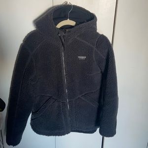 LLBean Women’s Sherpa zip up fleece